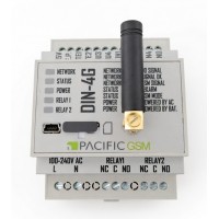 DIN-4G-AC LTE SMS Controller 230V AC