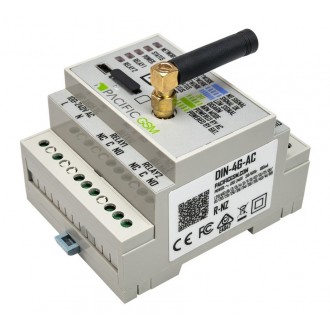 DIN-4G-AC LTE SMS Controller 230V AC