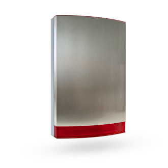 JA-1X1A-C-ST Stainless Steel Cover for JA-111A Bus Outdoor Siren – Red Strobe | Pacific GSM Australia