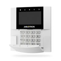 JA-110E Jablotron 100+ Bus LCD Keypad with RFID Reader