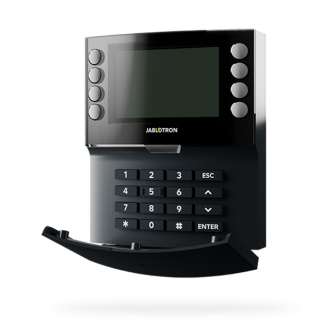JA-115E-AN Jablotron 100+ Bus Four-Segment Keypad with Display and RFID – Anthracite | Pacific GSM Australia