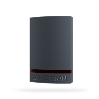 JA-1X1A-C-AN Plastic Cover for JA-111A Bus Outdoor Siren – Anthracite, Red Strobe