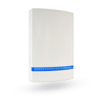 JA-1X1A-C-WH-B Plastic Cover for JA-111A Bus Outdoor Siren – White, Blue Strobe