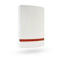 JA-1X1A-C-WH Plastic Cover for JA-111A Bus Outdoor Siren – White, Red Strobe
